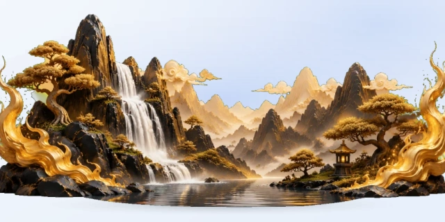 江山美景画